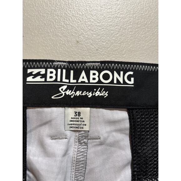 Billabong Submersible Crossfire M201FCHP Men's Size 38 Gray Beach Surfing Shorts - Picture 3 of 14